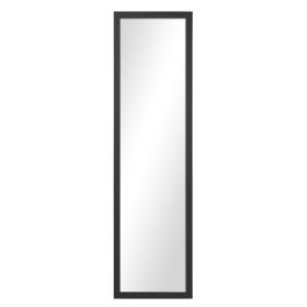 13x49 Rectangular Full-Length Black Mirror