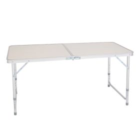 120 x 60 x 70 4Ft Portable Multipurpose Folding Table White(Same as 19846019)