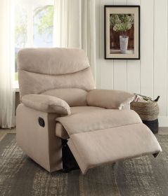 Arcadia Beige Woven Fabric Motion Recliner